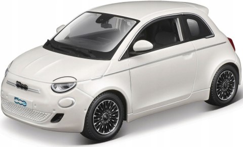 Fiat 500e 2023 biały 1:24 model metalowy Bburago 21110 Fiat 500e 2023 biały 1:24 model metalowy Bburago 21110