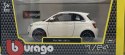 Fiat 500e 2023 biały 1:24 model metalowy Bburago 21110