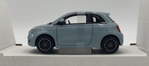 Fiat 500e 2023 niebieski 1:24 model metalowy Bburago 21110 Fiat 500e 2023 niebieski 1:24 model metalowy Bburago 21110