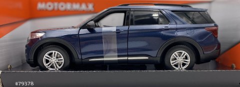 Ford Explorer XLT 2022 model 1:24 Motormax 79378 granatowy Ford Explorer XLT 2022 model 1:24 Motormax 79378 granatowy
