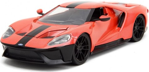 Ford GT 2017 czerwony seria Pink Slips JADA model metalowy 1:24 Ford GT 2017 czerwony seria Pink Slips JADA model metalowy 1:24