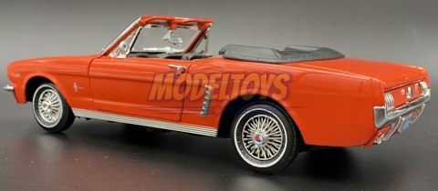 Ford Mustang 1/2 1964 1:18 model Motormax 73145 pomarańczowy Ford Mustang 1/2 1964 1:18 model Motormax 73145 pomarańczowy