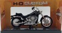 HARLEY-DAVIDSON FXST Softail 1984 1:18 Maisto czarny