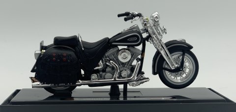 HARLEY-DAVIDSON FLSTS Heritage Softail Springer 1999 1:18 Maisto czarny HARLEY-DAVIDSON FLSTS Heritage Softail Springer 1999 1:18 Maisto czarny