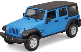 JEEP Wrangler Unlimited niebieski model 1:24 Maisto 31268