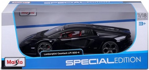 LAMBORGHINI Countach LPi-804 czarny model 1:18 Maisto 31459 LAMBORGHINI Countach LPi-804 czarny model 1:18 Maisto 31459