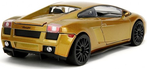 Lamborghini Gallardo złoty model Fast&Furious Fast X JADA 1:24 Lamborghini Gallardo złoty model Fast&Furious Fast X JADA 1:24