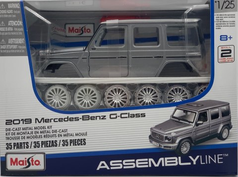 MERCEDES G G-Class 2019 1:25 do składania Maisto 39536 MERCEDES G G-Class 2019 1:25 do składania Maisto 39536