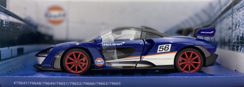 McLaren Senna GULF model 1:24 Motormax 79668 McLaren Senna GULF model 1:24 Motormax 79668