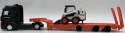 Mercedes Benz Actros Gigaspace lora ładowarka Bobcat Bburago 1:43 32313