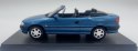 Opel Astra F cabrio 1994 WhiteBox 124234 model 1:24 niebieski