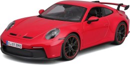 PORSCHE 911 GT3 (992) 1:18 model Maisto 36458 czerwony