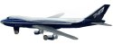 Samolot Boeing 747 3,5" 9 cm METAL Motormax