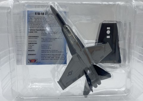 Samolot Boeing McDonnell Douglas F/A-18 Hornet podstawka METAL Motormax Samolot Boeing McDonnell Douglas F/A-18 Hornet podstawka METAL Motormax