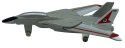 Samolot Grumman F-14 Tomcat 3,5" 9 cm METAL Motormax