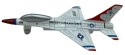 Samolot Lockheed Martin F-16 Fighting Falcon 3,5" 9 cm METAL Motormax