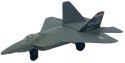 Samolot Lockheed Martin F-22 Raptor 4,5" 11,5 cm METAL Motormax BOX