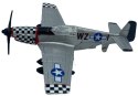 Samolot North American P-51 Mustang 4,5" 11,5 cm METAL Motormax