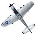 Samolot North American P-51 Mustang 4,5" 11,5 cm METAL Motormax