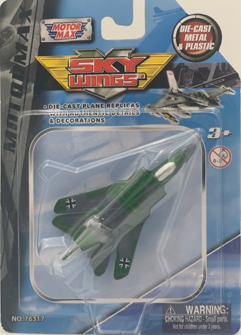 Samolot Panavia Tornado 3,5" 9 cm METAL Motormax