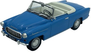 Skoda Felicia cabrio 1959 model 124228 WhiteBox 1:24 niebieski