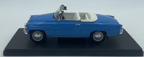 Skoda Felicia cabrio 1959 model 124228 WhiteBox 1:24 niebieski Skoda Felicia cabrio 1959 model 124228 WhiteBox 1:24 niebieski
