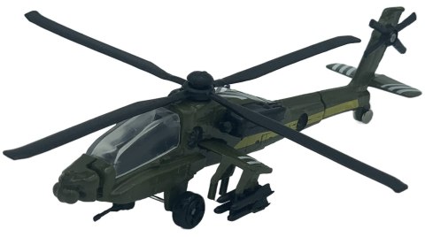 Śmigłowiec Boeing AH-64 Apache 4,5" 11,5 cm METAL Motormax BOX Śmigłowiec Boeing AH-64 Apache 4,5" 11,5 cm METAL Motormax BOX