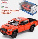 TOYOTA Tacoma TRD 2023 pickup 1:27 model Maisto 32910 pomarańczowy