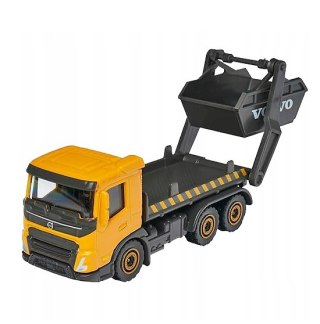 VOLVO Construction śmieciarka FMX Skip Majorette METAL