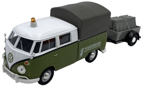 Volkswagen T1 Pickup z przyczepą serwisu drogowego 1:24 Motormax 79676