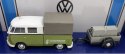 Volkswagen T1 Pickup z przyczepą serwisu drogowego 1:24 Motormax 79676