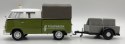 Volkswagen T1 Pickup z przyczepą serwisu drogowego 1:24 Motormax 79676