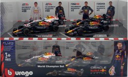 ZESTAW Red Bull F1 TYLKO Verstappen 2021-2023 RB19 RB18 RB16B BBurago 1:43