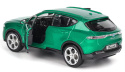 Alfa Romeo Tonale 2022 zielony 1:24 model BBurago 21109