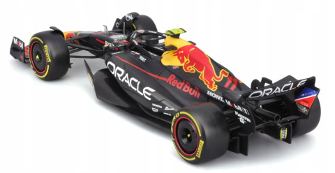 Bolid F1 Red Bull RB19 #11 S. Perez Bburago 1:24 28036 z figurką kierowcy Bolid F1 Red Bull RB19 #11 S. Perez Bburago 1:24 28036 z figurką kierowcy
