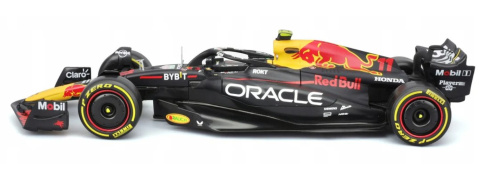 Bolid F1 Red Bull RB19 #11 S. Perez Bburago 1:24 28036 z figurką kierowcy Bolid F1 Red Bull RB19 #11 S. Perez Bburago 1:24 28036 z figurką kierowcy