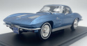 CHEVROLET Corvette Stingray C2 1963 model 1/24 WhiteBox 124232 niebieski CHEVROLET Corvette Stingray C2 1963 model 1/24 WhiteBox 124232 niebieski