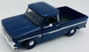 Chevy C10 Fleetside Pickup 1966 1:24 Motormax 73355 granatowy