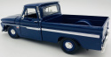 Chevy C10 Fleetside Pickup 1966 1:24 Motormax 73355 granatowy