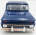 Chevy C10 Fleetside Pickup 1966 1:24 Motormax 73355 granatowy