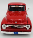 Ford F-100 Pickup 1956 1:24 Motormax 73235 czerwony