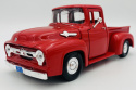 Ford F-100 Pickup 1956 1:24 Motormax 73235 czerwony