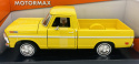 Ford F-100 Pickup 1972 1:24 Motormax 79384 żółty
