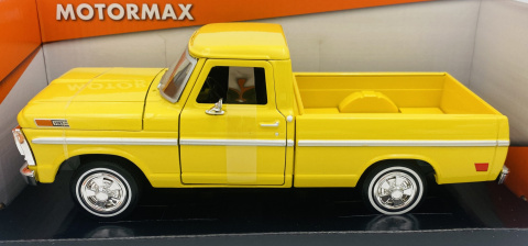 Ford F-100 Pickup 1972 1:24 Motormax 79384 żółty Ford F-100 Pickup 1972 1:24 Motormax 79384 żółty
