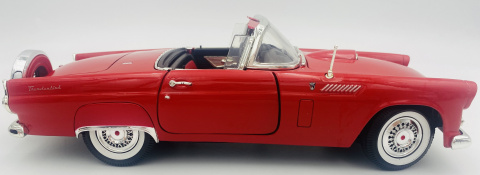 Ford Thunderbird convertible 1956 1:18 model Motormax 73173 czerwony Ford Thunderbird convertible 1956 1:18 model Motormax 73173 czerwony