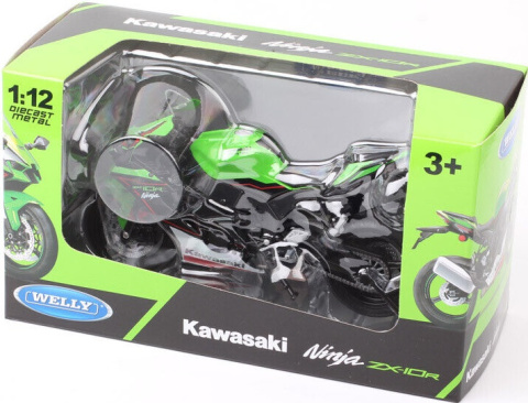 KAWASAKI ZX-10R Ninja 2021 model 1:12 Welly KAWASAKI ZX-10R Ninja 2021 model 1:12 Welly