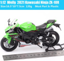 KAWASAKI ZX-10R Ninja 2021 model 1:12 Welly