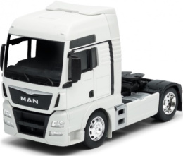 MAN TGX ciągnik siodłowy model WELLY 32650 metal 1:32 biały