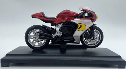 MV AGUSTA Superveloce Ago motocykl 1:18 Welly 12862 metalowy MV AGUSTA Superveloce Ago motocykl 1:18 Welly 12862 metalowy