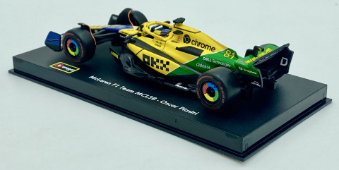 McLaren MCL38 GP Monaco F1 2024 #81 Piastri KASK BBurago 1:43 McLaren MCL38 GP Monaco F1 2024 #81 Piastri KASK BBurago 1:43